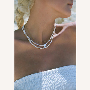 Astrid zodiac pearl necklaces C.W. James