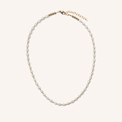 C.W. James Astrid pearl necklace