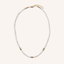 C.W. James Celeste pearl necklace